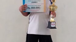 Azzikra Harumkan Nama SDIT Darul Fikri, Sabet Juara O2SN Bulutangkis Tingkat Kabupaten