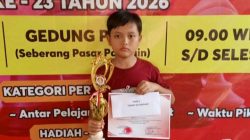 Rayhan Al-Banna Harumkan Nama SDIT Darul Fikri di Turnamen Catur Cepat HUT Balangan