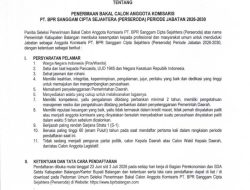 Pendaftaran Komisaris BPR Balangan Dibuka 23 Juni 3 Juli