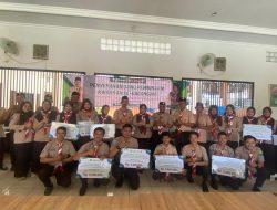 Kwarcab Balangan Serahkan Dana Pembinaan untuk Kwarran Se-Kabupaten Balangan