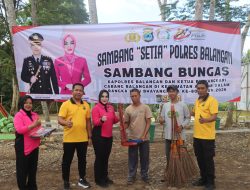 Kapolres Balangan Bersihkan Sungai Meranting Sambut Hari Bhayangkara ke-80