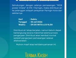 Distribusi Air Terganggu, Akibat Pemasangan MCB Power Intake