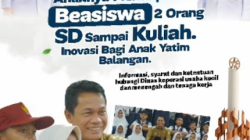 Pemkab Balangan Berikan Beasiswa Anak Yatim Peserta BPJS, Ini Syarat Lengkapnya
