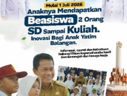 Pemkab Balangan Berikan Beasiswa Anak Yatim Peserta BPJS, Ini Syarat Lengkapnya