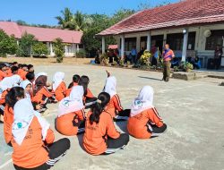 BPBD Balangan Kenalkan Pemadam Kebakaran kepada Siswa SMA Negeri 1 Halong