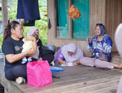 DP3A Balangan Dampingi Pemutakhiran Data Keluarga Risiko Stunting Terpencil