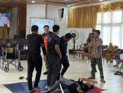 BPBD Balangan Edukasi Kesiapsiagaan Bencana Bagi Warga Sekolah Saat MPLS
