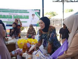 Pasar Murah Disperindag Balangan Disambut Antusias Warga Baruh Bahinu Lua