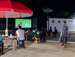 Puluhan Warga Halong Nobar Final Piala Dunia 2026 Hingga Dinihari