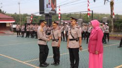 Polres Balangan Gelar Sertijab Kabag SDM Berlangsung Khidmat dan Lancar