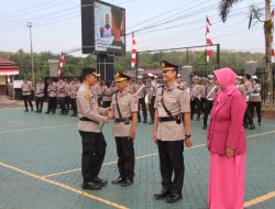 Polres Balangan Gelar Sertijab Kabag SDM Berlangsung Khidmat dan Lancar