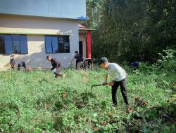 Bawaslu Balangan Gelar Aksi Bersih Kantor Baru Lewat Jumpa Berlian