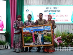 Bupati Balangan Apresiasi Sinergi Polres Saat Kenal Pamit Kapolres Baru