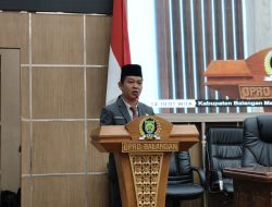 Hadiri Paripurna, Sekda Paparkan Perubahan KUA-PPAS 2026