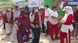 Jalan Santai PGRI Balangan Perkuat Kebersamaan Antar Guru SMA SMK SLB Se-Balangan