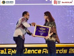 ATR/BPN Raih Penghargaan Digital Excellence Awards Lewat Sentuh Tanahku