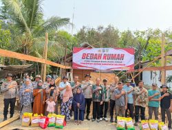 Kolaborasi Polres dan Pemkab Balangan, Bedah 300 Rumah Warga Balangan