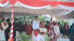 Bupati Abdul Hadi Pimpin Upacara HUT ke-81 Kemerdekaan RI Balangan