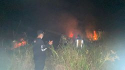 Polres Balangan Gerak Cepat Padamkan Karhutla di Dua Lokasi