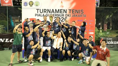 ATR/BPN Ikuti Turnamen Tenis Piala Gubernur DKI Jakarta 2026