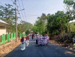 Semarak HUT RI, Ratusan Guru PGRI Paringin Selatan Gelar Jalan Sehat