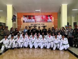21 Calon Paskibra Kecamatan Juai Dikukuhkan, Siap Sukseskan Upacara HUT ke-81 RI