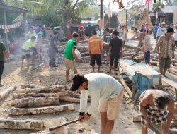 Tradisi Mangayu Pengantin di Tebing Tinggi, Gotong Royong Warga Tetap Lestari