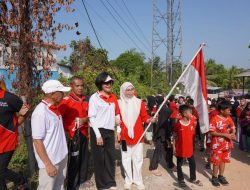 Semarak Kemerdekaan, Ketua DPRD Balangan Gelar Jalan Sehat Dan Berbagai Lomba