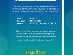 Perbaikan Pompa, Distribusi Air IKK Lampihong Dihentikan Sementara