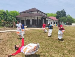 Peringati HUT ke-81 RI, Pegawai Diskop UKMTK Balangan Gelar Lomba Tujuhbelasan