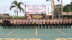 Kapolres Balangan Pimpin Upacara Peringatan Hari Juang Polri