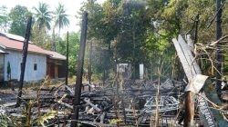 Untuk Kesekian Kalinya, Rumah Kosong Kembali Terbakar di Balangan