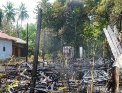 Untuk Kesekian Kalinya, Rumah Kosong Kembali Terbakar di Balangan