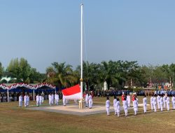 Paskibraka Balangan Sukses Kibarkan Merah Putih pada HUT ke-81 RI