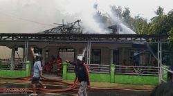 Kebakaran Hanguskan Rumah Warga dan Mushala di Desa Layap Terdampak