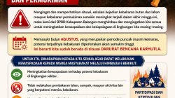 Karhutla Meningkat, BPBD Keluarkan Imbauan