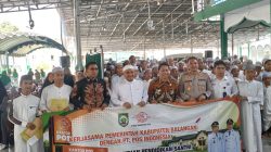 Pemkab Balangan Salurkan Bantuan Pendidikan Santri