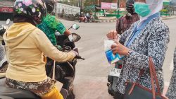 IBI Balangan Bagikan 1.000 Masker Gratis Cegah ISPA