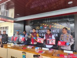 Polres Balangan Ungkap Dua Kasus Kades, Penganiayaan Kambiyain Berujung Maut