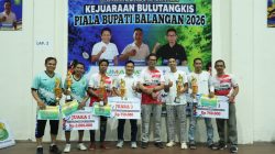 Piala Bupati Balangan 2026 Jadi Ajang Cetak Atlet Berprestasi