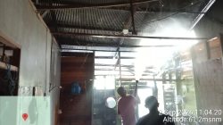 Kebakaran Rumah di Batumandi, Sebagian Bangunan Mengalami Kerusakan