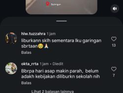 Ramai di Medsos, Warga Balangan Serukan Sekolah Diliburkan