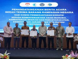 ATR/BPN Terima Barang Rampasan Negara Senilai Rp763 Juta dari KPK