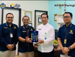 KPP Pratama Tanjung Apresiasi Tertib Administrasi Perpajakan RSUDKH Balangan