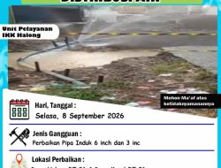 Distribusi Air Terganggu, PT Air Minum Sanggam Balangan Perbaiki Pipa di Halong