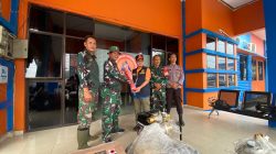 Antisipasi Karhutla, BPBD Balangan Bekali TNI-Polri Peralatan