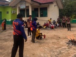 BPBD Balangan Edukasi Siswa SLB tentang Mitigasi Kebakaran