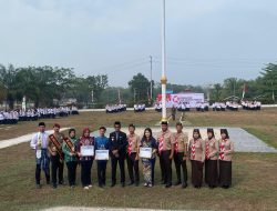 Kwarcab Balangan Hadiri Apel Sumpah Pemuda ke-98, Terima Penghargaan Pancawarsa