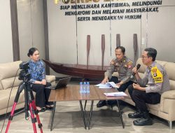 Polres Balangan Gelar Podcast Perdana BAPANDIR, Bahas SMA Kemala Taruna Bhayangkara
