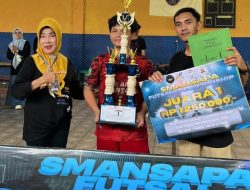 SMPN 1 Paringin Juara Smansapa Futsal Championship 2026